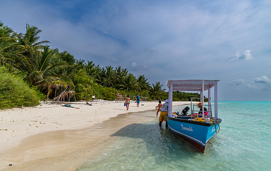 Lakshadweep boat ride